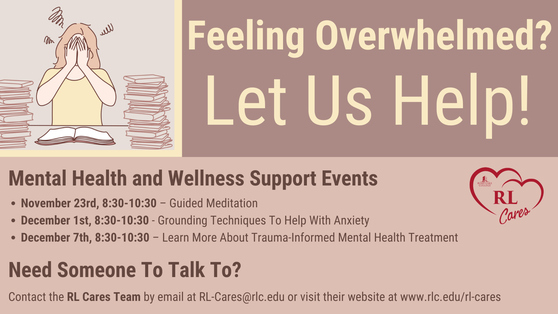 Feeling Overwhelmed? Let Us Help You! 