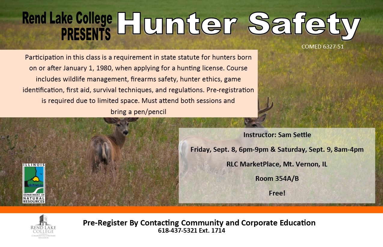 Hunter Safety Flyer