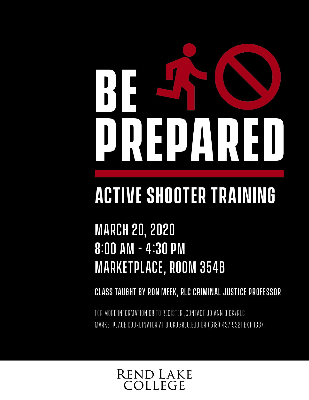 Active Shooter Training Flyer 01